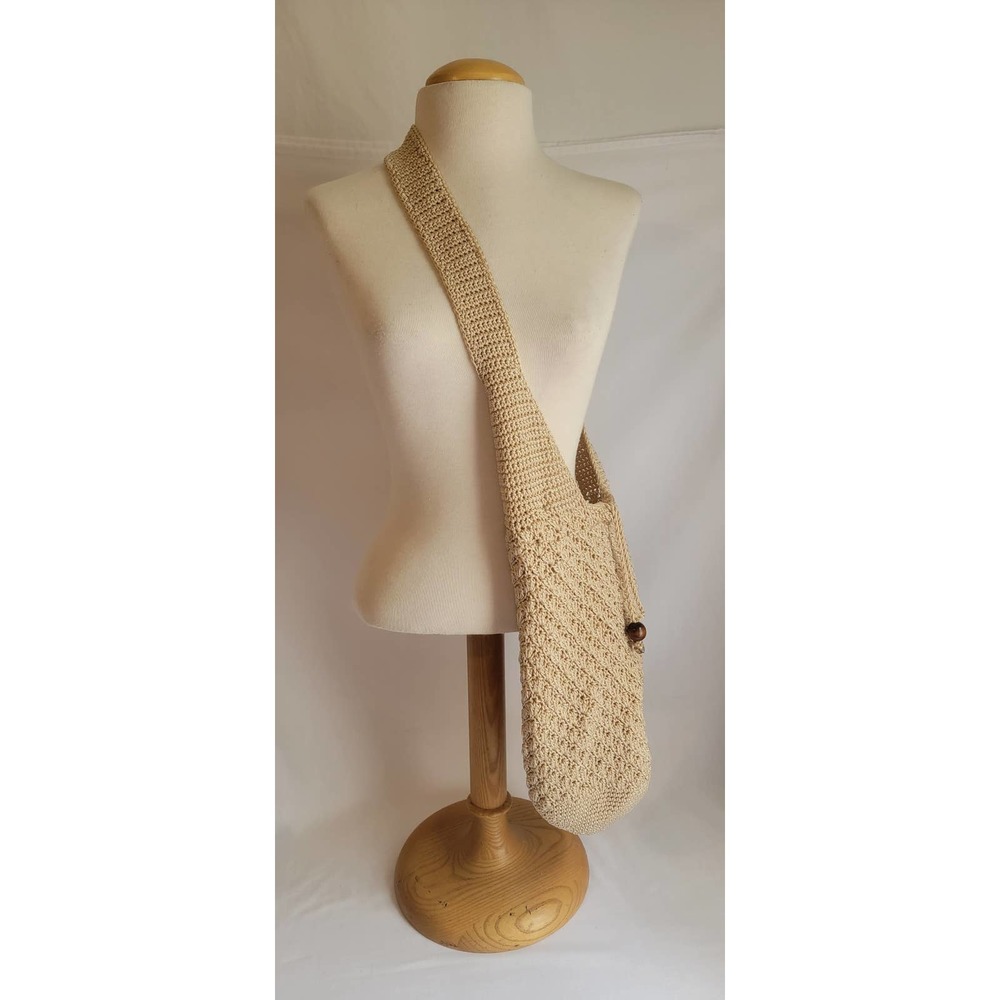 Woven Rayon Lined Satchel Bag